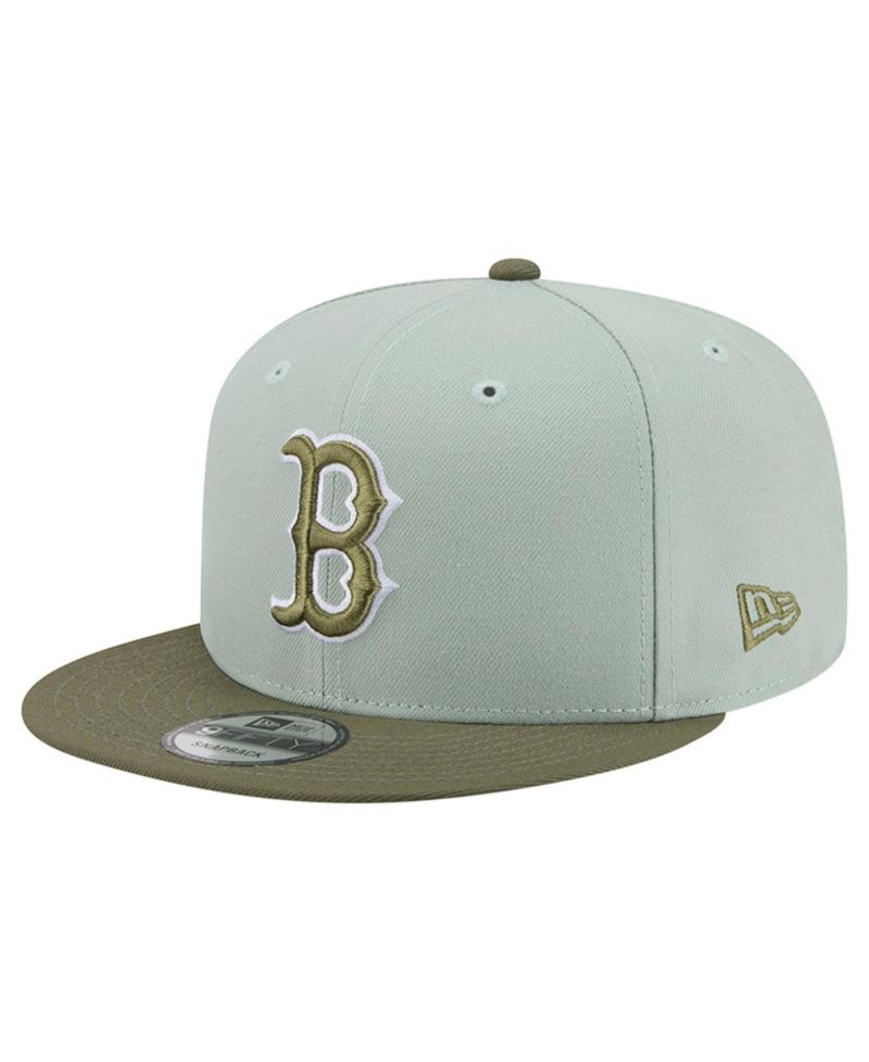 Men's Light Green/Olive Boston Red Sox Color Pack 9FIFTY Snapback Hat