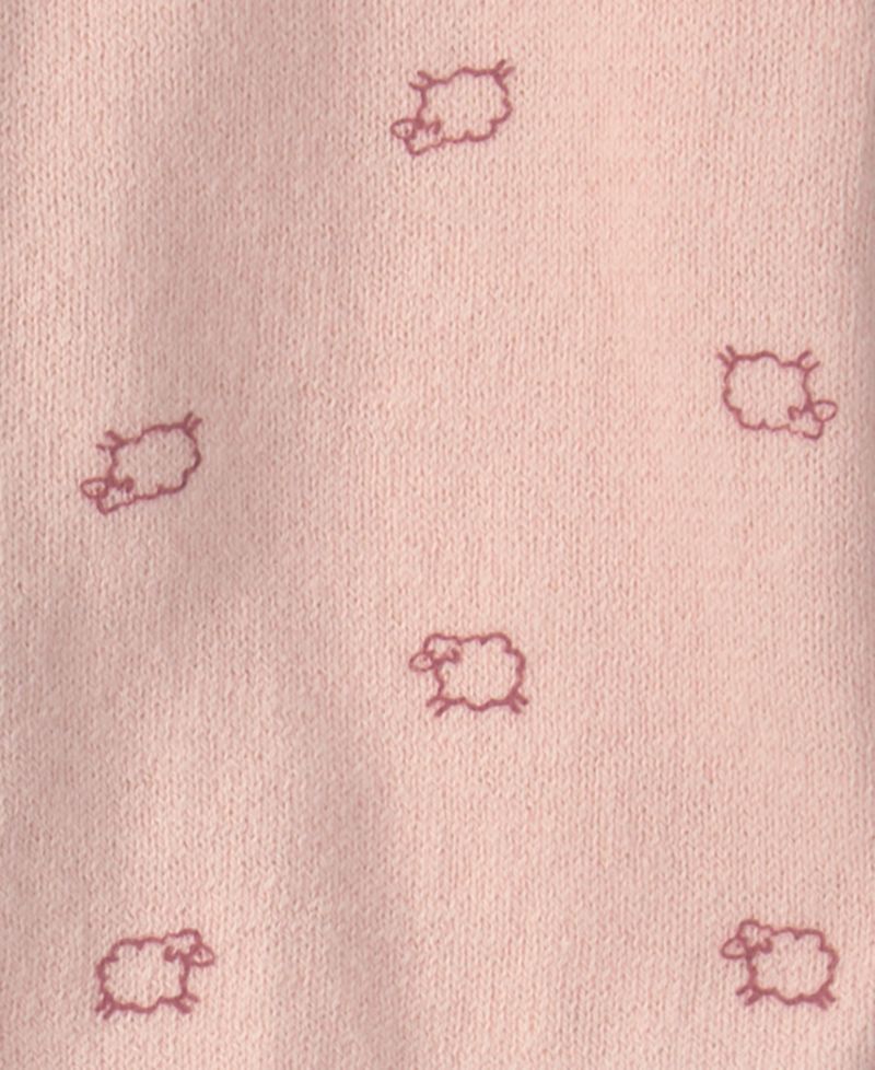 Baby Girls' Sheep Long-Sleeve Sweater and Pants, 2-Piece Set