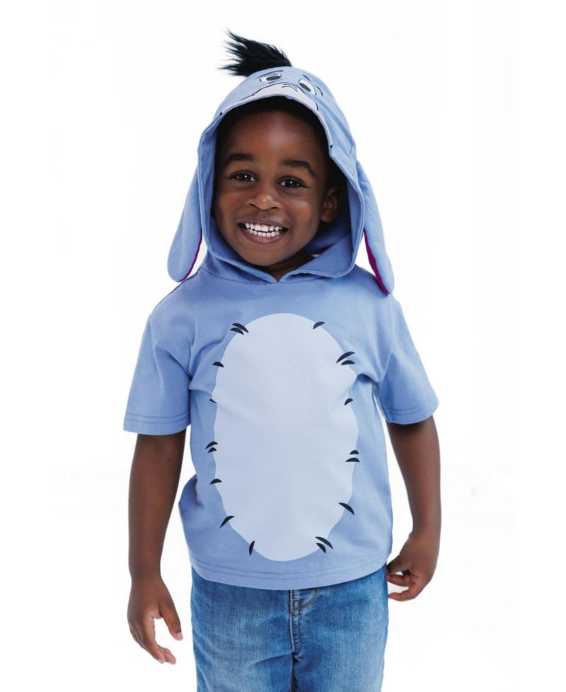 Little Boys 5-16 Cosplay Short Sleeve Hooded T-Shirt