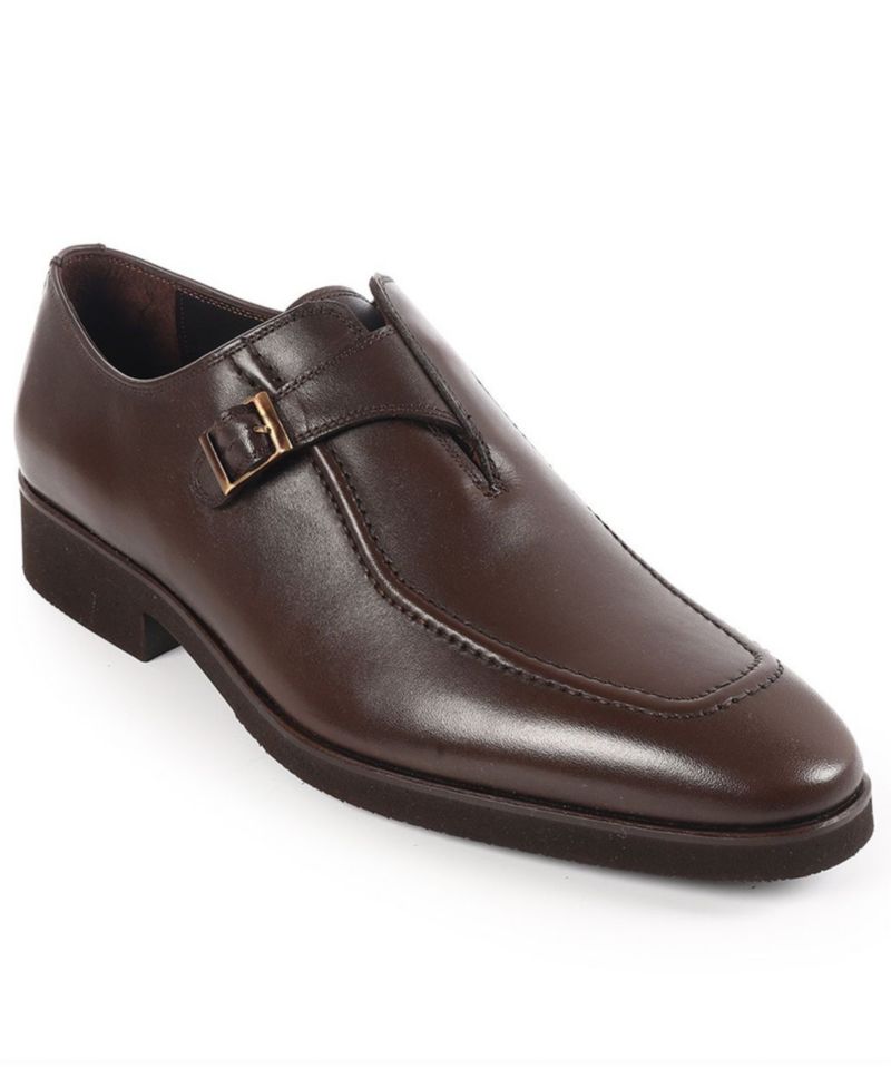 Men's Monk Strap Slip-On Dress Shoes