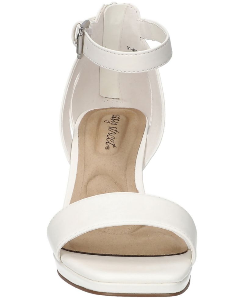 Ro Square Toe Heeled Sandals