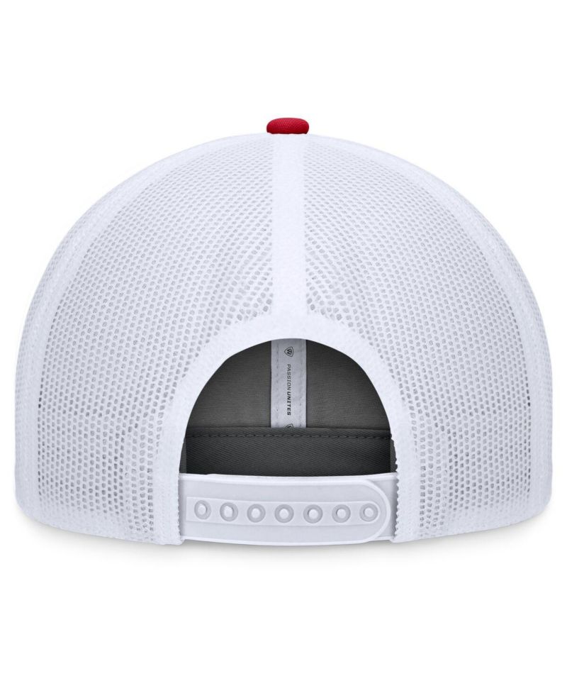 Men's Gray/Cardinal Stanford Cardinal Rob Trucker Adjustable Hat