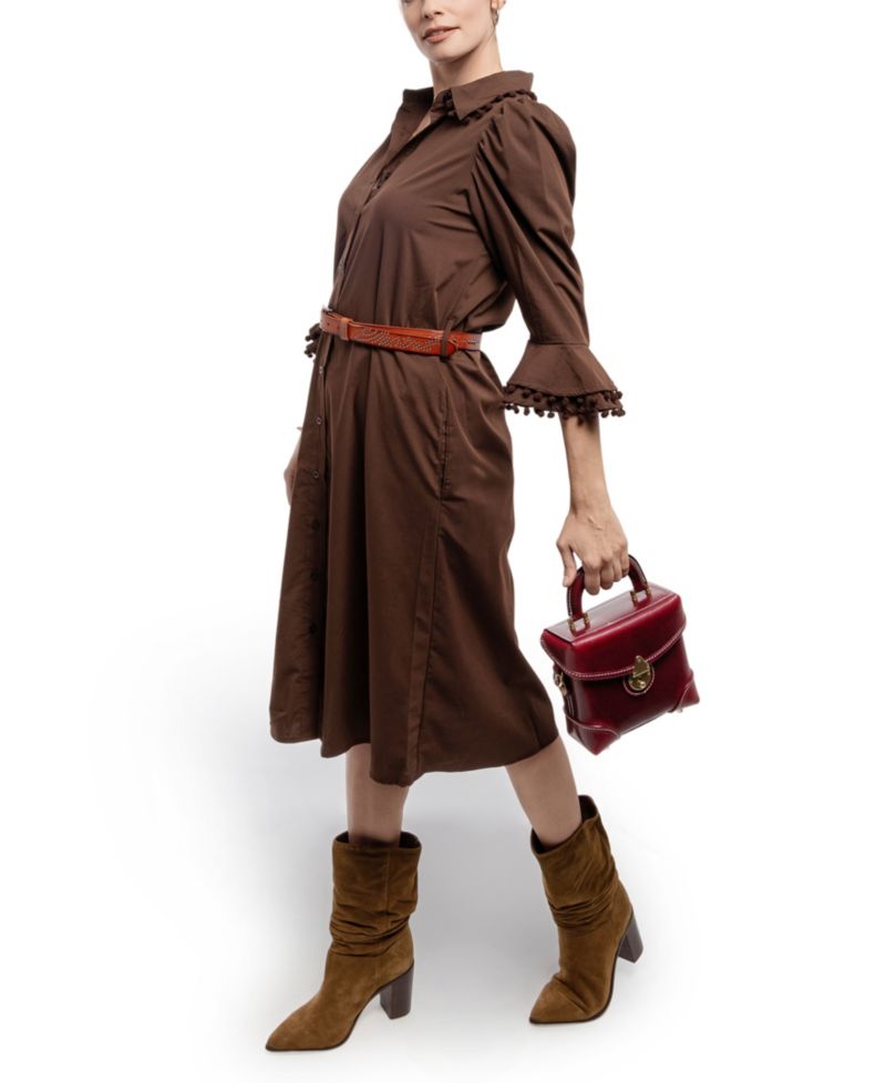 Azalea Vintage Box Crossbody Bag