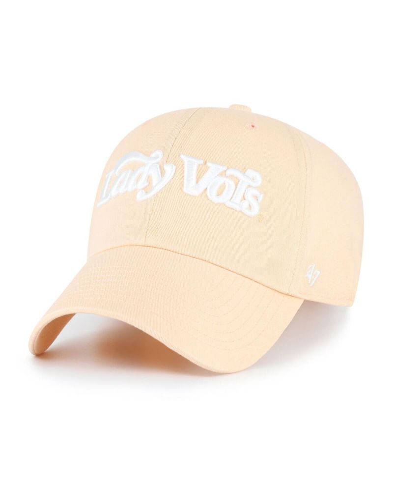 Men's Light Orange Tennessee Volunteers Clean Up Adjustable Hat
