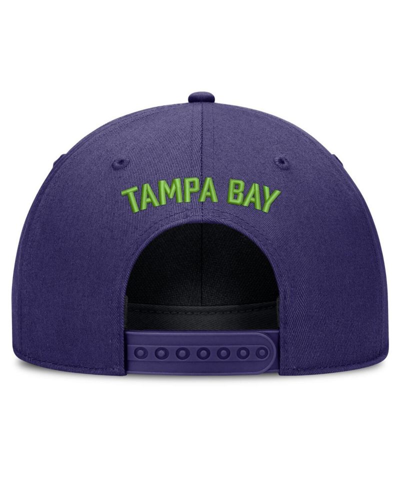 Men's Purple Tampa Bay Rays Cooperstown Rise Adjustable Hat