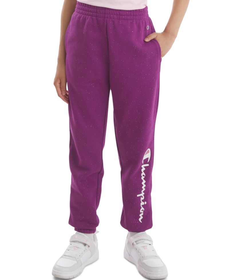 Girls' 7-16 Elastic Waist Signature Jogger Pants