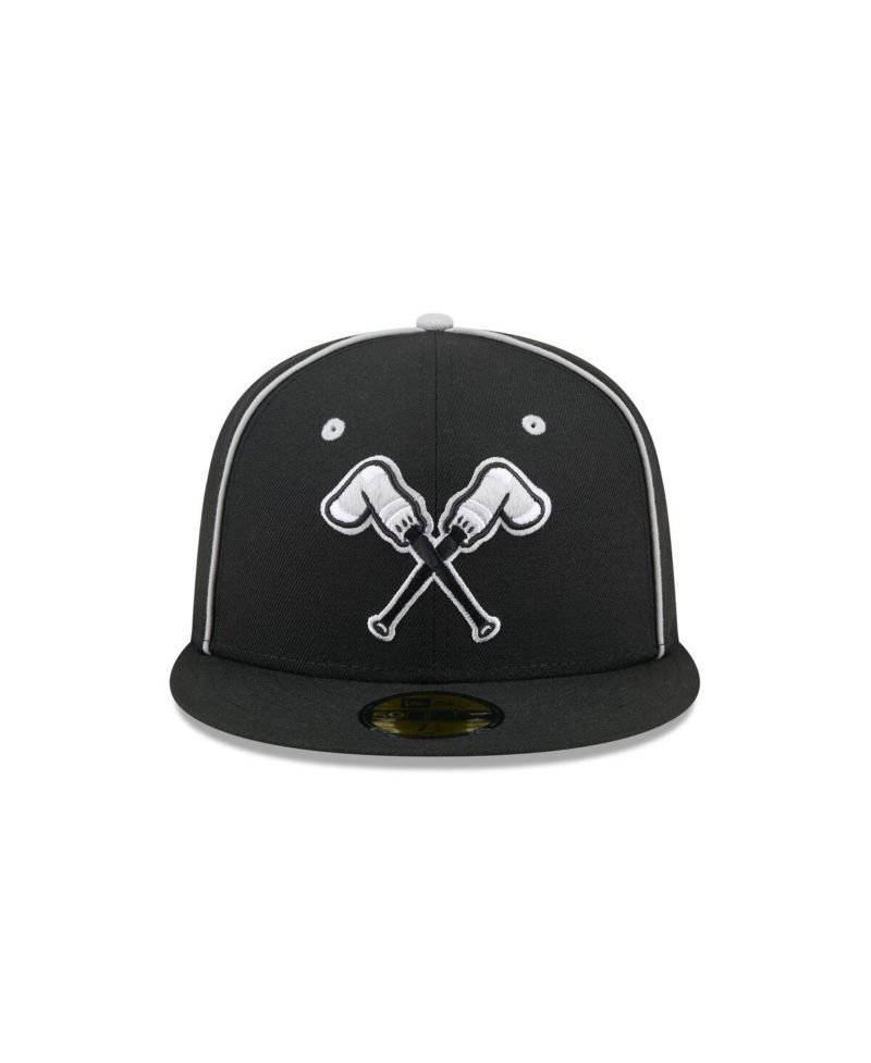 Men's Black Montgomery Biscuits Theme Nights 59FIFTY Fitted Hat