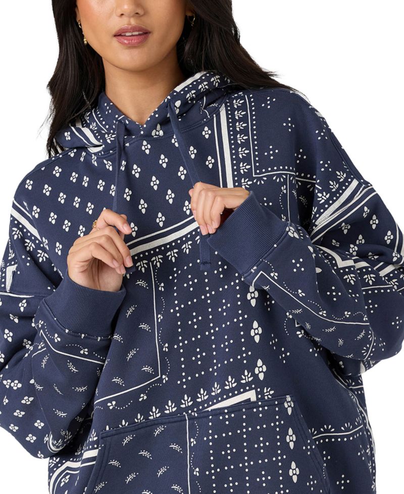Women's OG Vintage Bandana Printed Hoodie