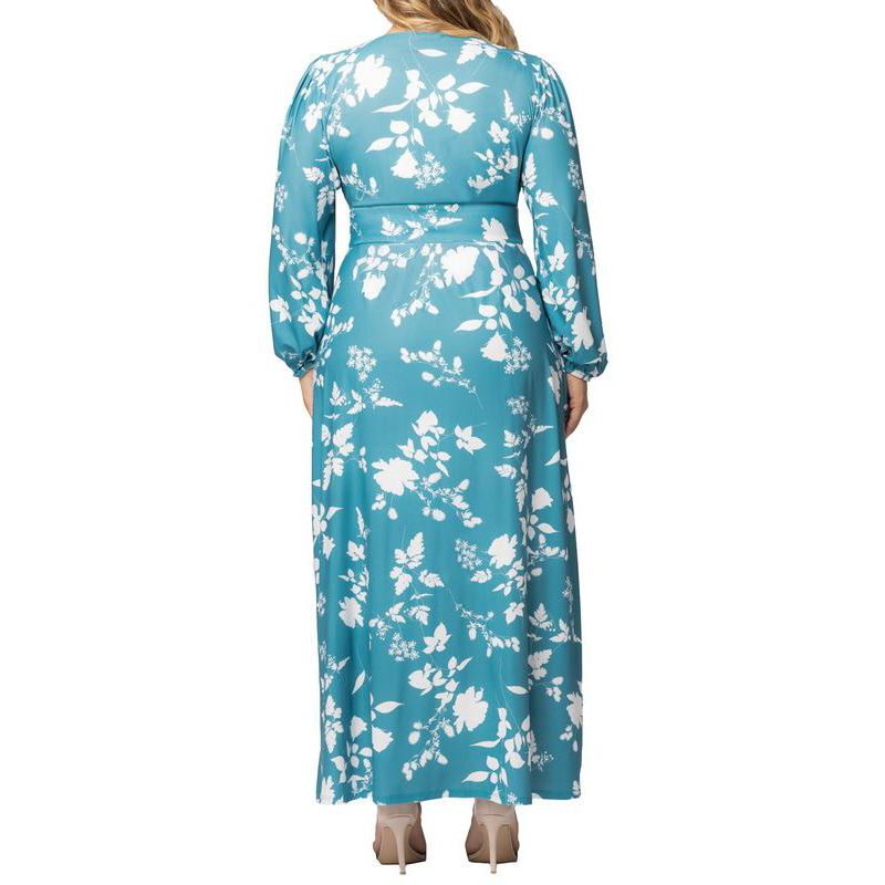 Plus Size Kelsey Long Sleeve Maxi Dress