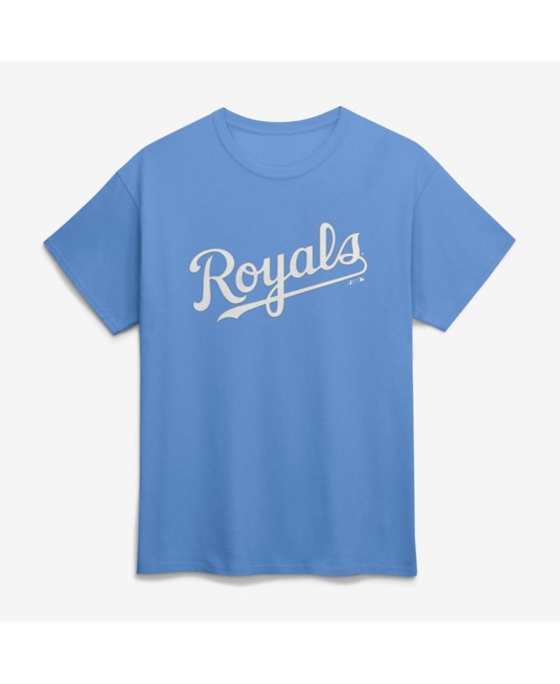 Men's Light Blue Kansas City Royals Wordmark T-Shirt