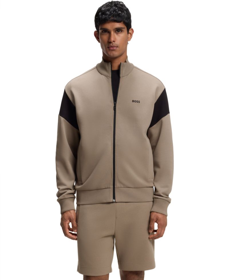 BOSS by Men's Cotton-Blend Regular-Fit Sweatshirt
