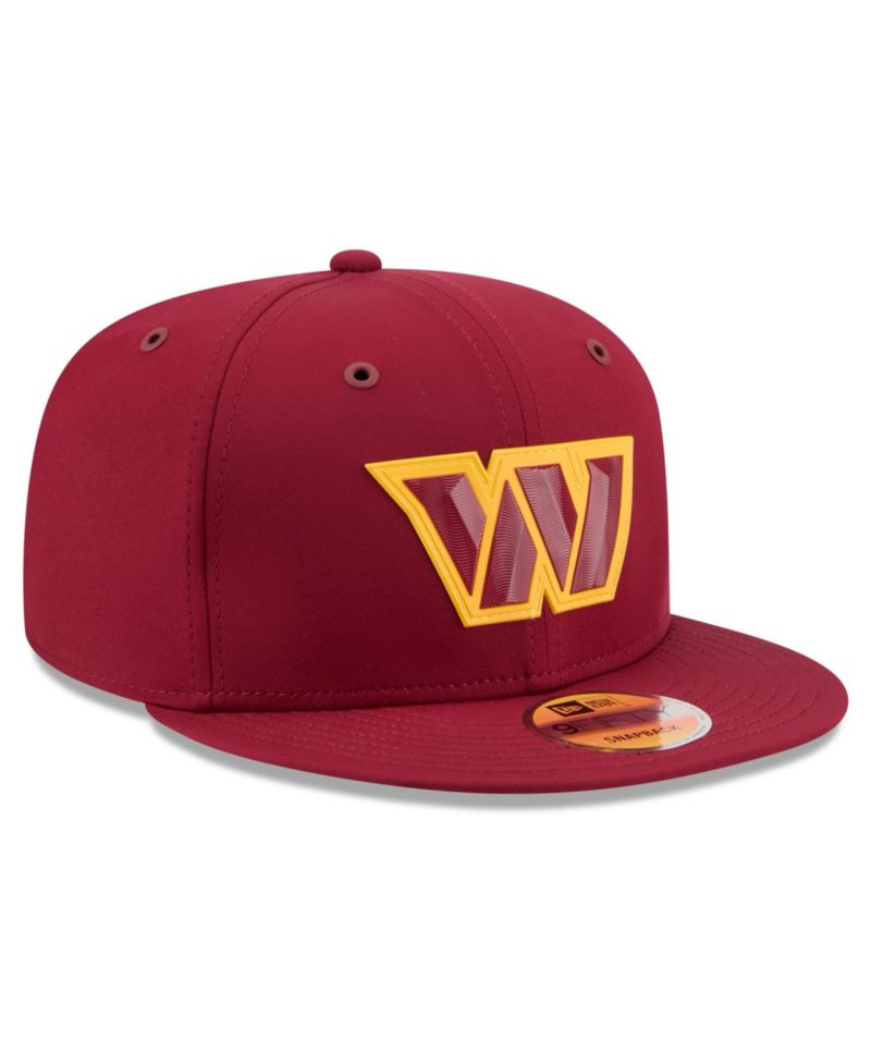 Men's Burgundy Washington Commanders 2026 Sideline 9FIFTY Snapback Hat
