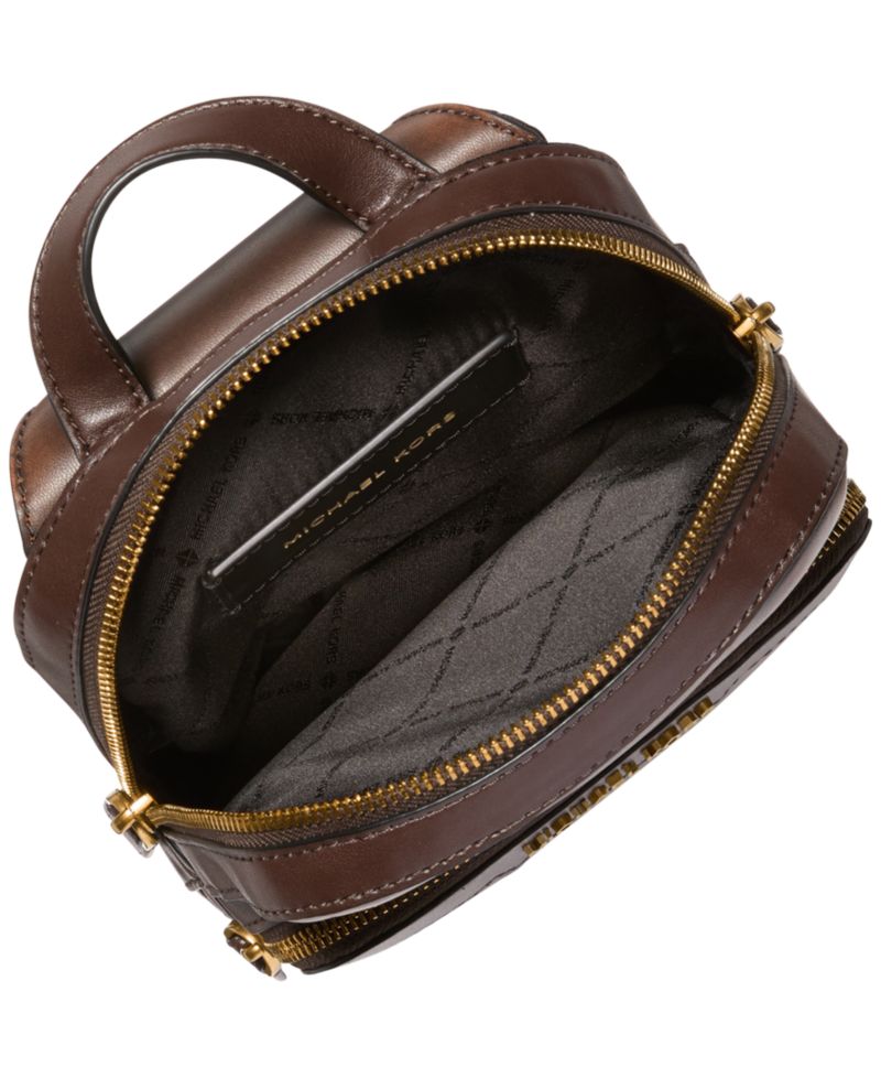 Men's Hudson Burnished Leather Crossbody Sling Bag
