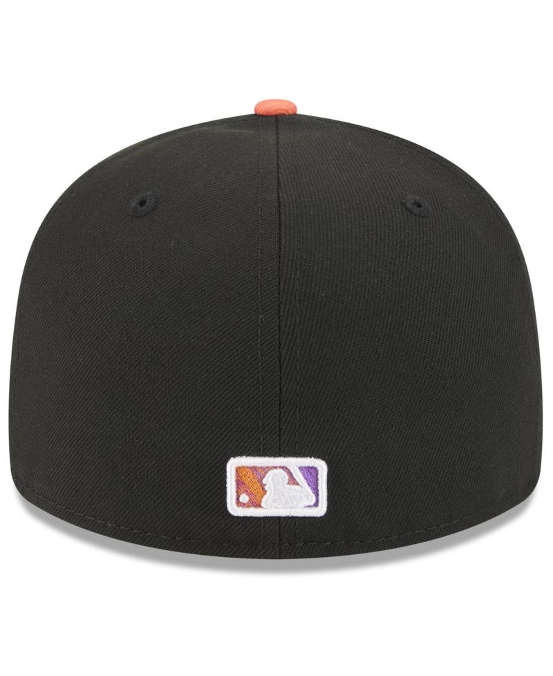 Men's Black/Orange San Francisco Giants 2025 City Connect Low Profile 59FIFTY Fitted Hat