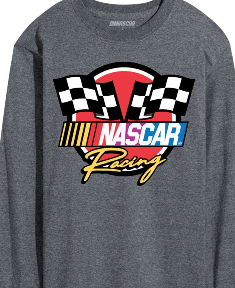 Men's NASCAR Racing Logo Long Sleeve T-Shirt