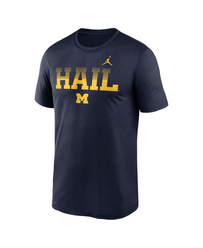 Men's Navy Michigan Wolverines Primetime Legend Kinetic Mantra Dri-FIT T-Shirt