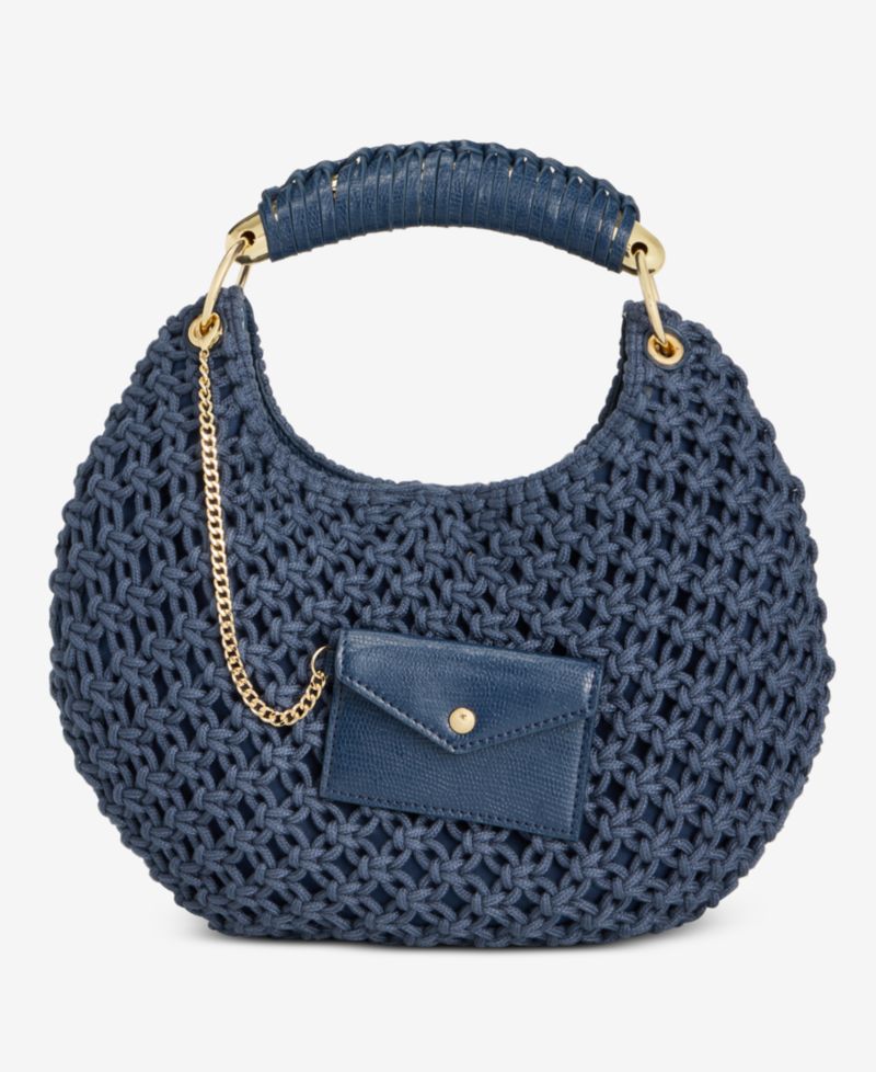 Eedenn Crochet Hobo Handbag with Small Wallet