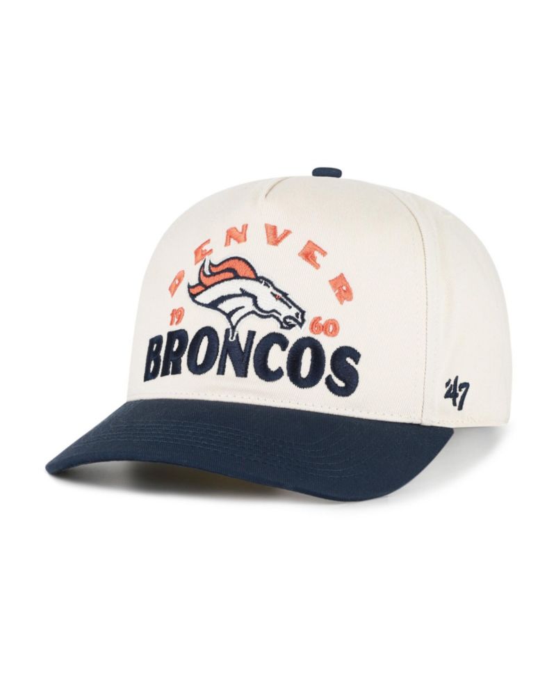 Men's Natural Denver Broncos Arcitext Hitch Adjustable Hat