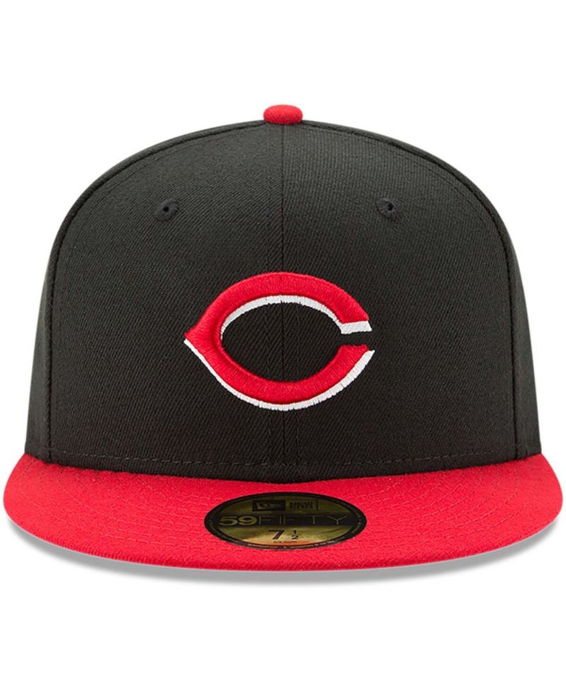 Men's Cincinnati Reds Road Authentic Collection On-Field 59FIFTY Fitted Hat