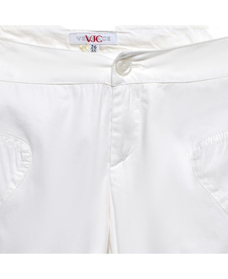Women's Cotton Straight Trousers