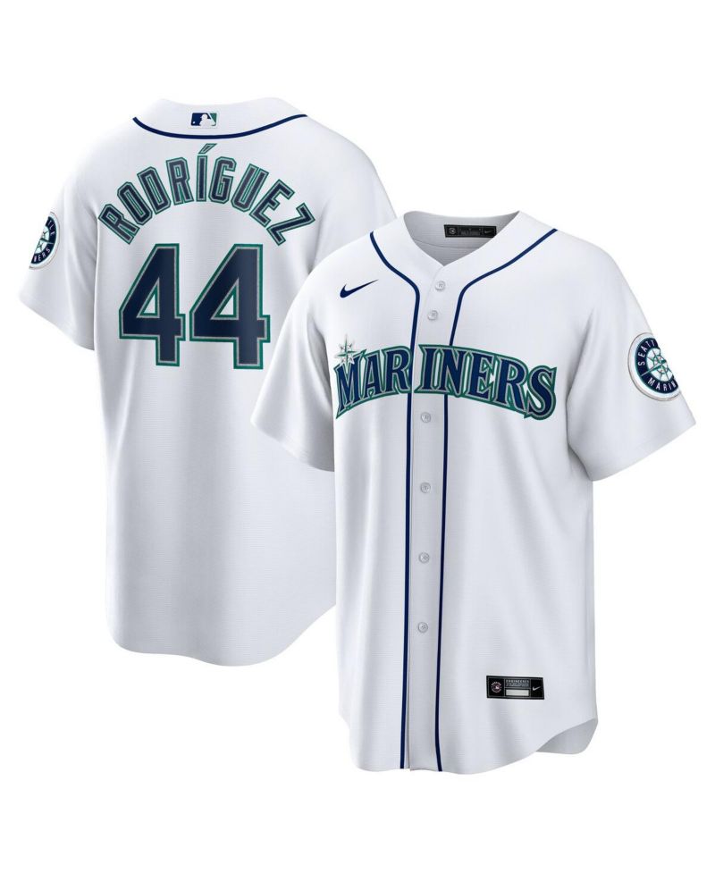 Men's Julio Rodríguez White Seattle Mariners Home Replica Jersey