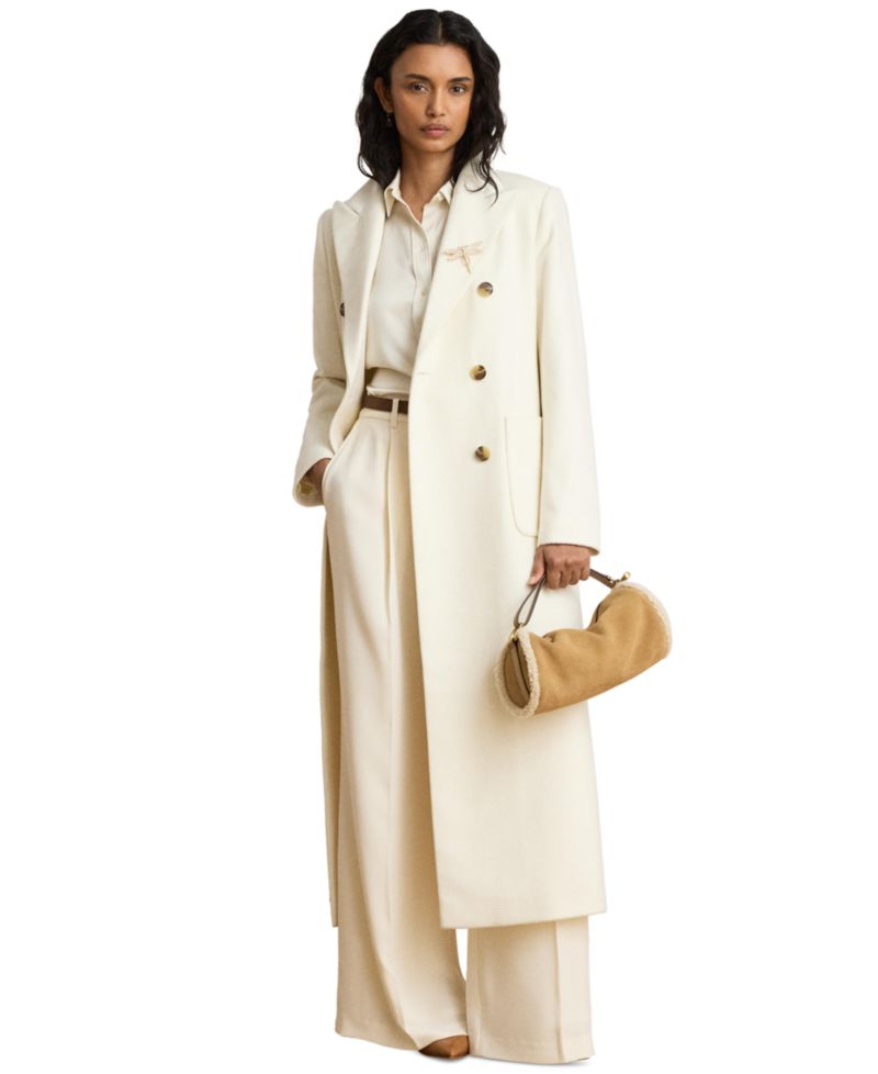 Women's Maxi Wool-Blend Coat