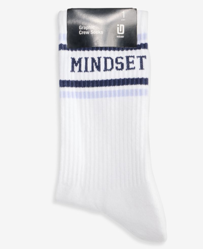 Women's Mindset Graphic Crew Socks