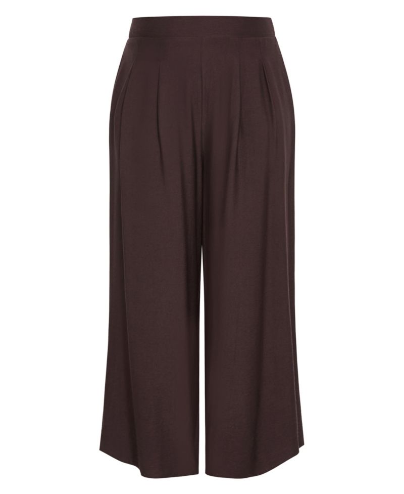 Plus Size Alexi Wide-Leg Elastic-Waist Pants