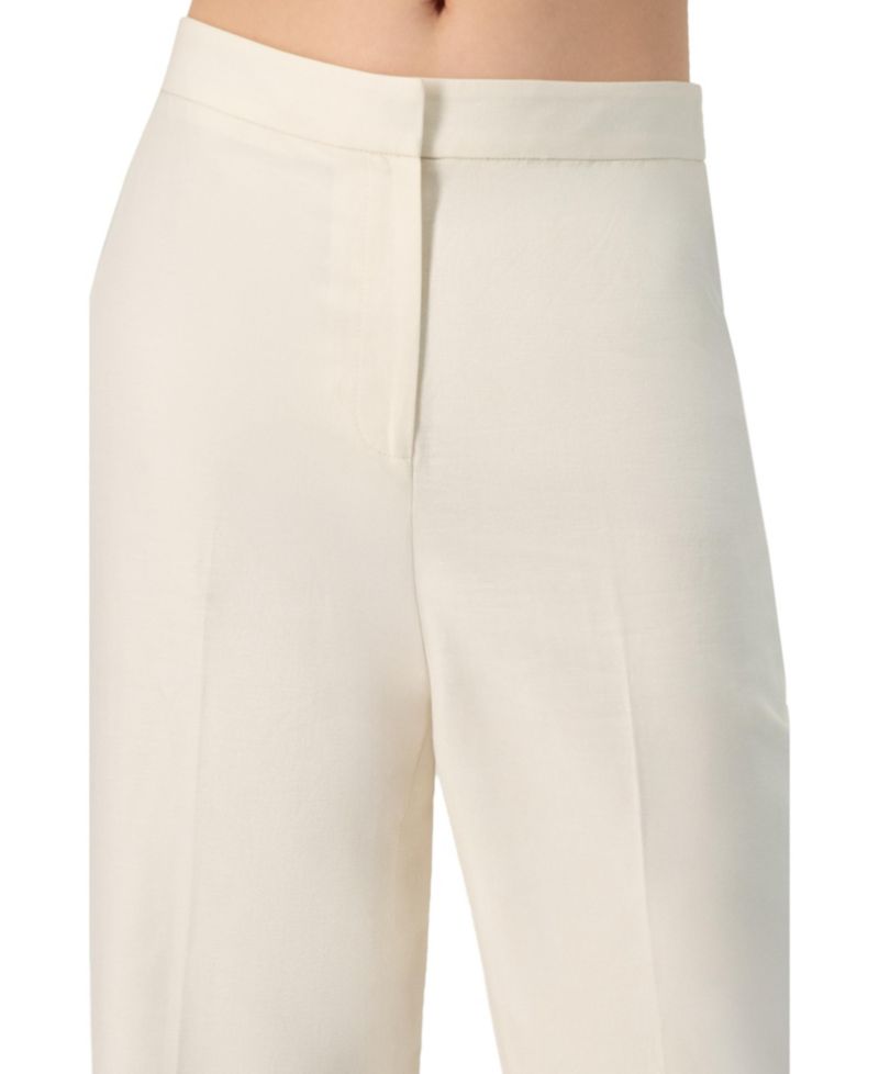 Women's Linen Straight-Leg Pants
