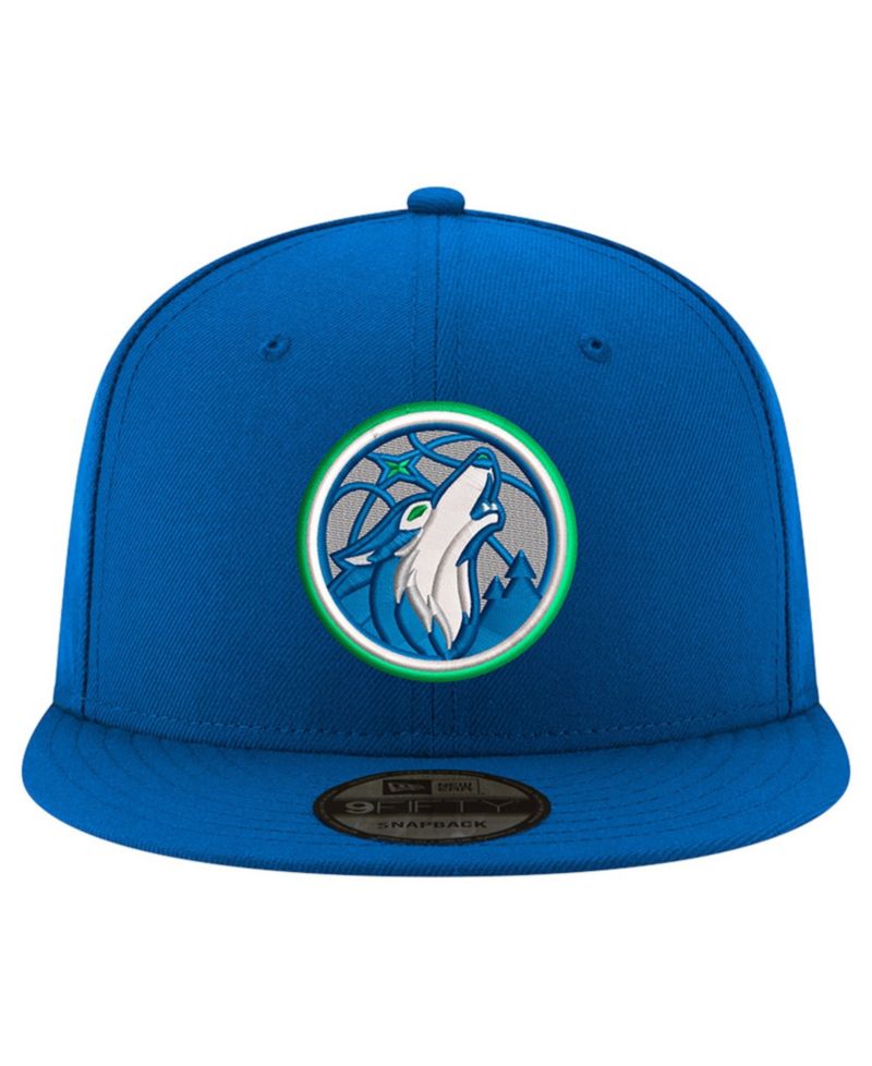 Men's Blue Minnesota Timberwolves 9FIFTY Snapback Hat
