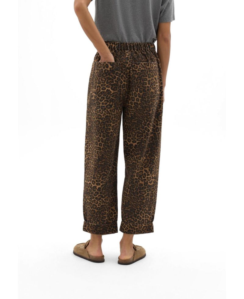 Women's Jack Barrel Leg Pull On Trouser