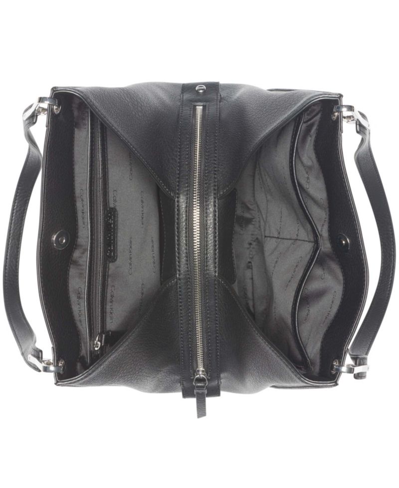 Garnet Triple Small Compartment Tote Bag