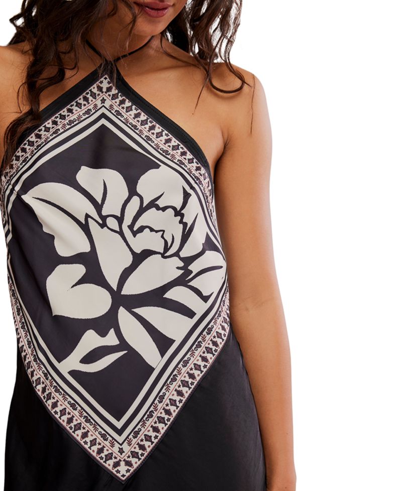 Women's Polyester Citrine Midi Dress