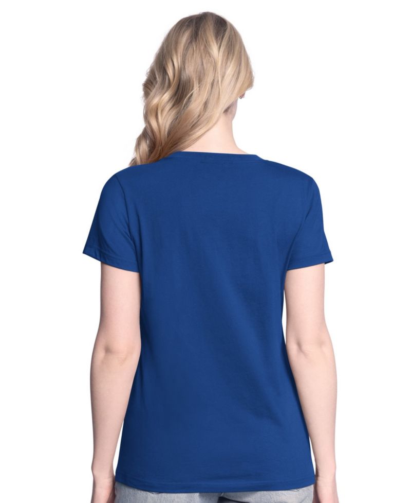 Women's Royal/Heather Gray New York Mets Short-Sleeve and Long-Sleeve T-Shirt Combo Pack