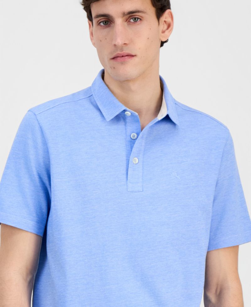Men's Anchored Short Sleeve Polo Shirt