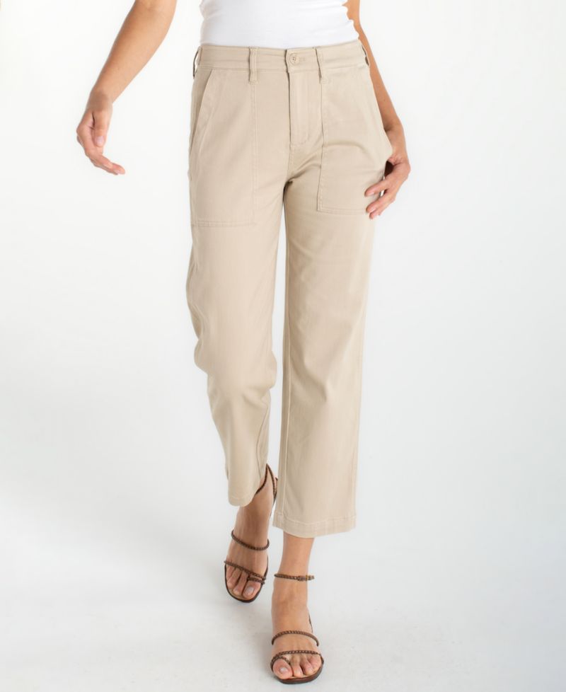 Petite Utility Cropped Jeans