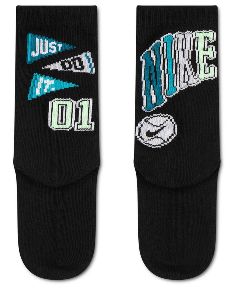 Boys' 7-11 Multisport Crew Socks, 3-Pack
