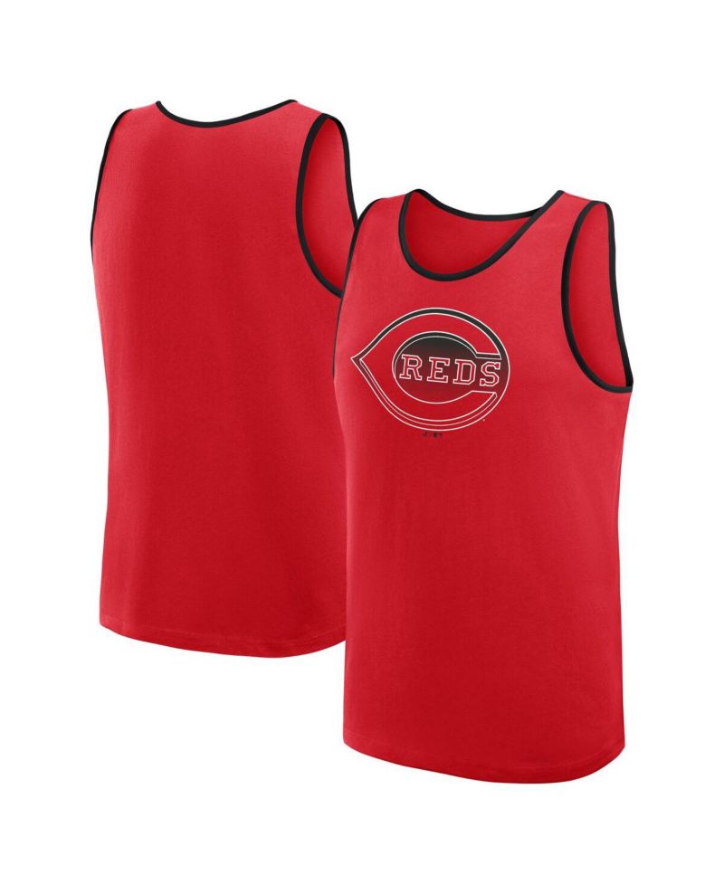 Men's Red Cincinnati Reds Unmatched Success Tank Top
