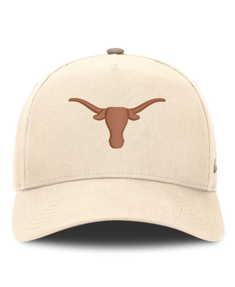 Men's Natural Texas Longhorns Rise Adjustable Hat