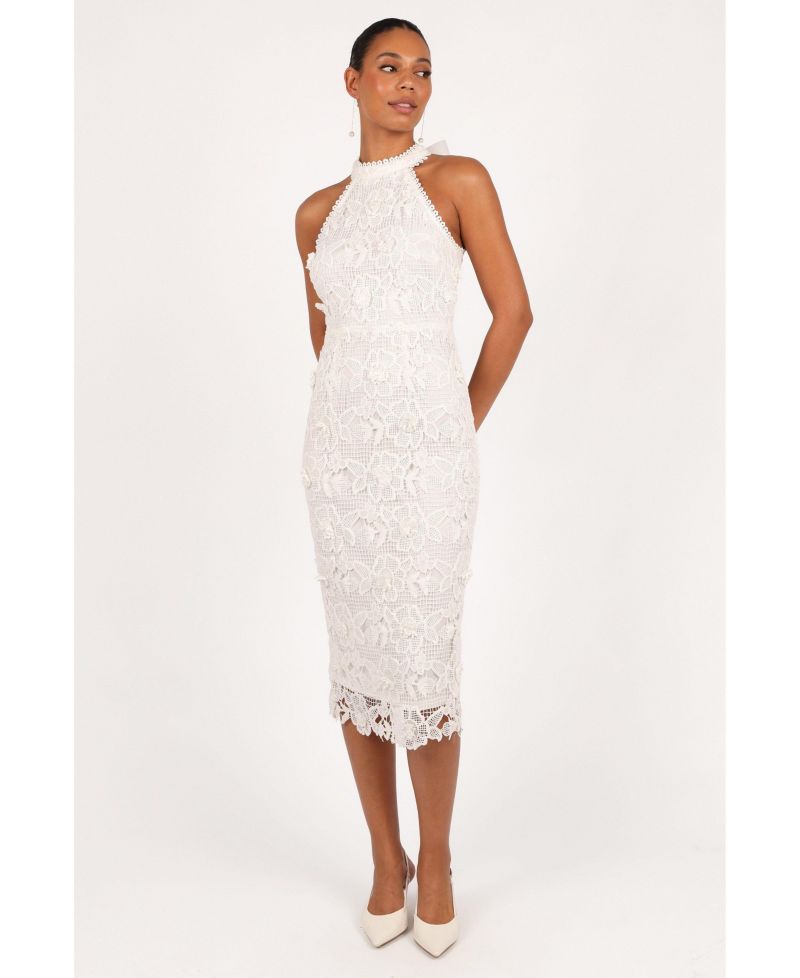 Women's Adalyn Halterneck Midi Dress
