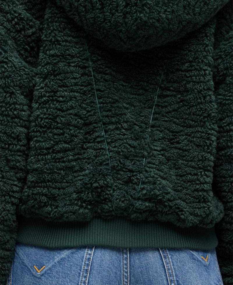 Women's Hooded Sherpa Jacket