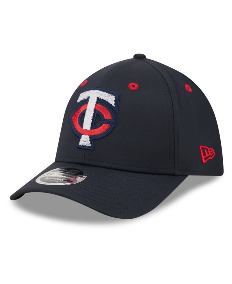 Men's Navy Minnesota Twins 2026 MLB All-Star Game Workout 39THIRTY M-Crown Flex Hat