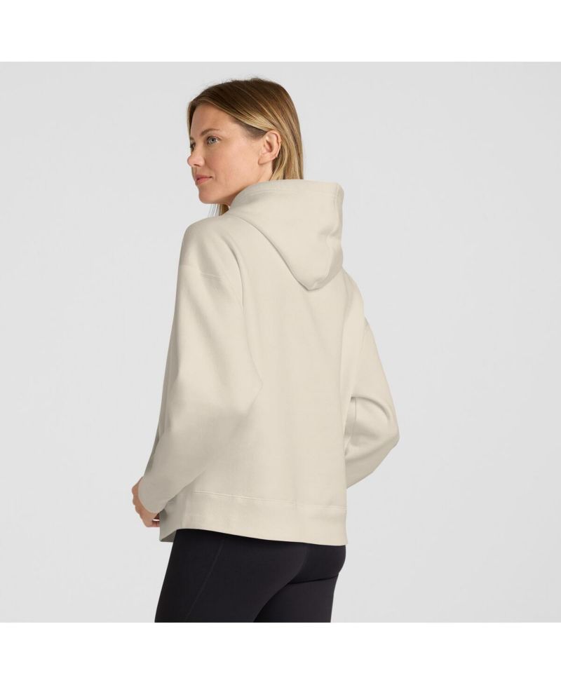 Women's Cream Minnesota Vikings Dove Legacy Pullover Hoodie