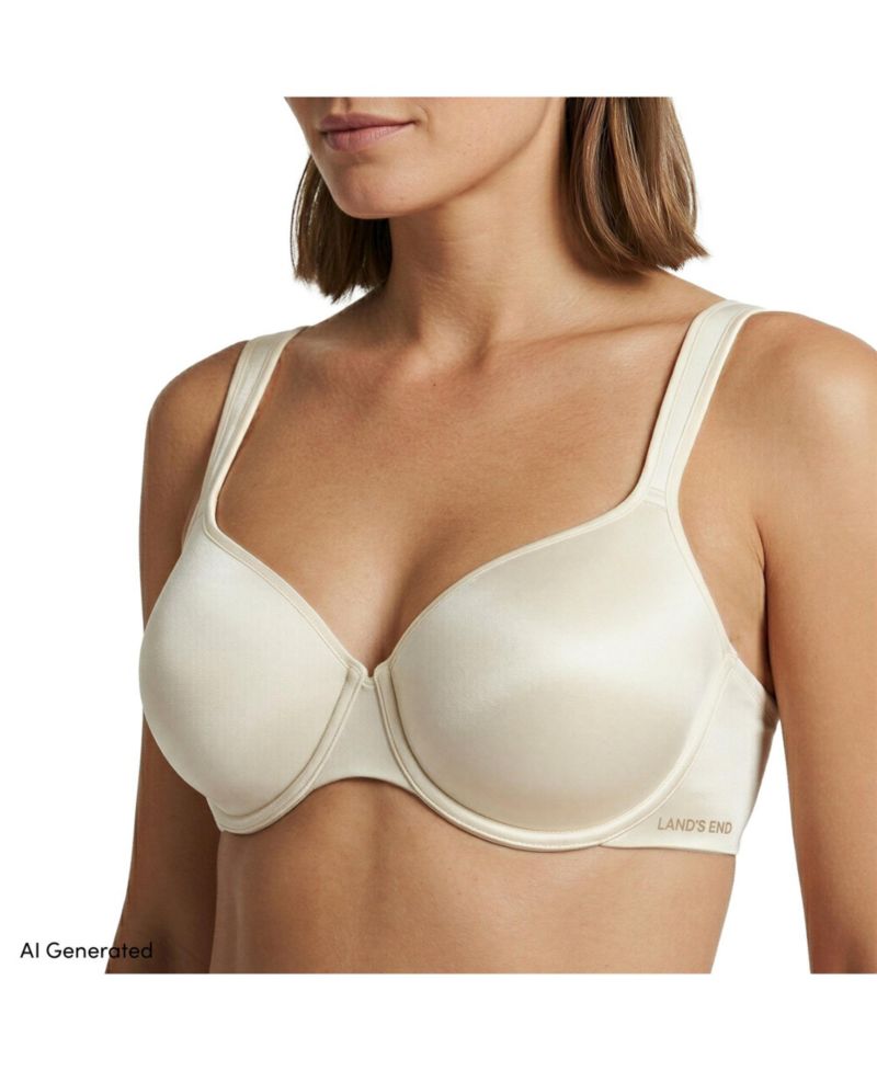Women's Full Coverage Bra True Solutions Light Weight Microfiber Basics