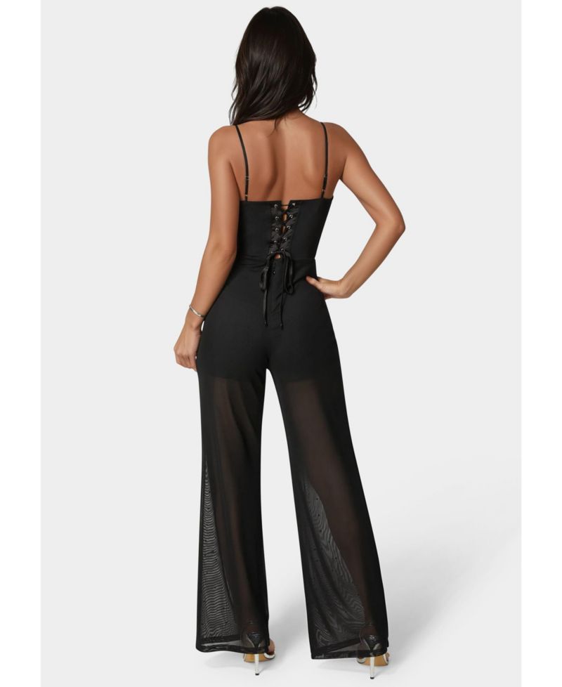 Women's Ombre Embellished Jumpsuit
