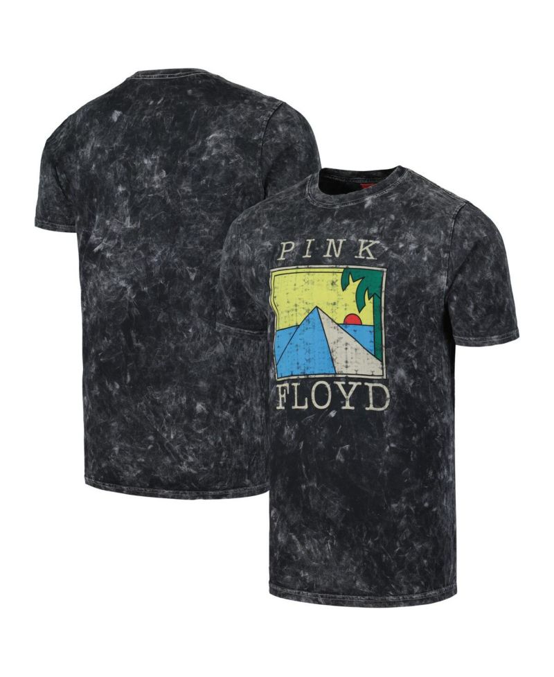 Men's and Women's Black Pink Floyd Mineral T-Shirt