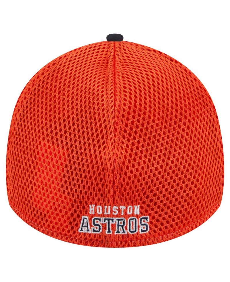 Men's Navy Houston Astros Neo 39THIRTY Flex Hat
