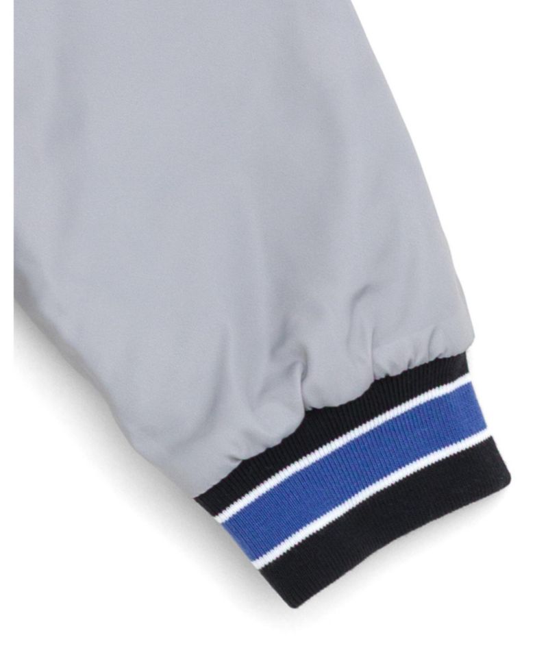 Boys' 4-20 Jack Skellington Varsity Color-Blocked Bomber Jacket