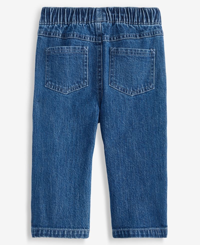 Baby Boys' Mix & Match Embroidered Football Jeans