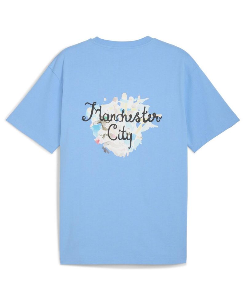 x Kid Super Men's Light Blue Manchester City 2025 FIFA Club World Cup Graphic T-Shirt